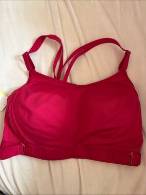 all in motion Hot Pink Strappy Wireless Sports Bra